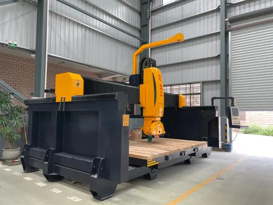 Industrial 5-Axis CNC Bridge Cutting Machine — High Precision Stone Cutting