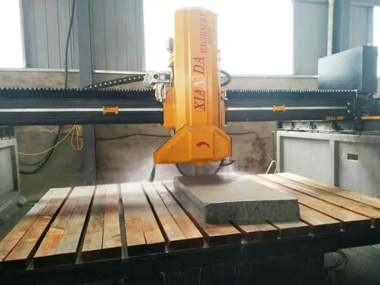Xianda Stone Machinery Infrared Bridge Saw Laser Stone Tile Cutter CNC Cutting Machine for Marble, Granite, Quartz Kitchen Countertop Making