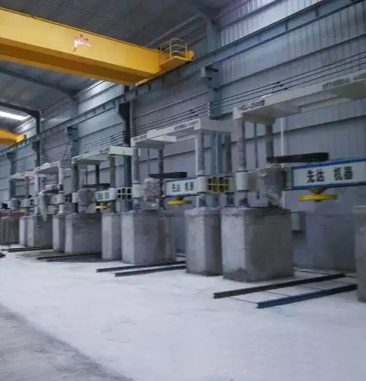 Four-Cylinder Gantry Stone Cutting Machine for Processing Column Slab