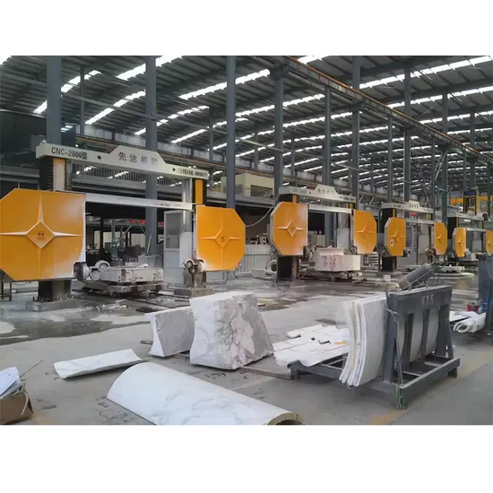 Servo-Controlled Efficient Stone Dividing Diamond Wire Saw Equipment for Stone Cutting