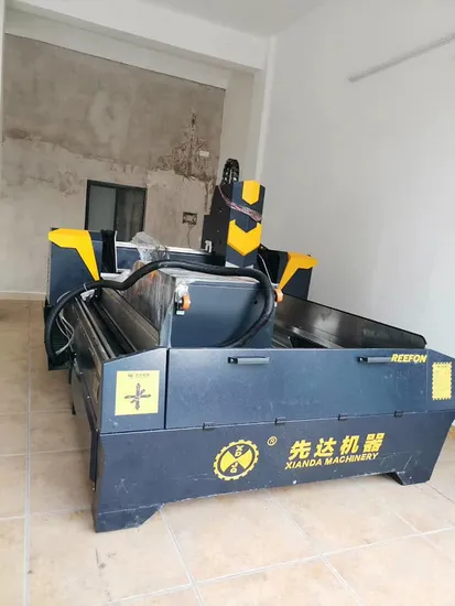 Xianda 3 Axis Planar Stone Carving Machine for Engraving Marble Granite