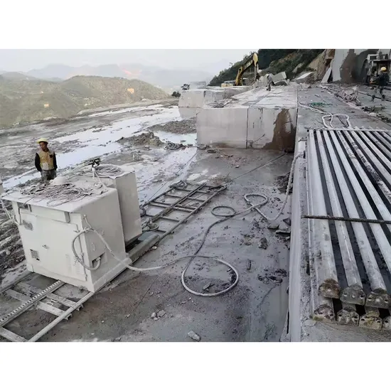 Quarry Stone Cutting Machine Block Cutter and Diamond Wire Rope Saw