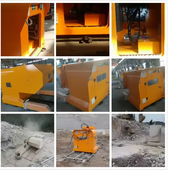 Diamond Wire Saw Machine Granite Marble Block Quarry Stone Cutting Machine
