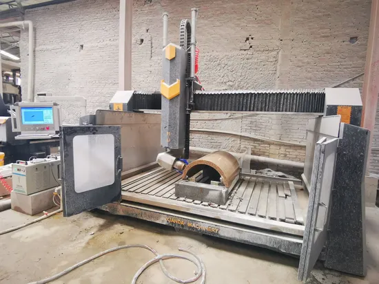 4 Axis Arc Slab&Column Carving Machine (TERRY) Acm-2515-1q