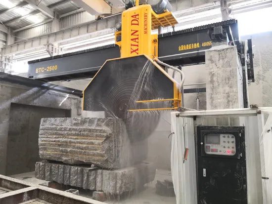 Multi Blade Granite Marble Block Stone Cutting Machine Btc-2500