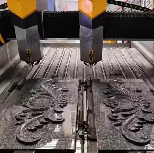 High Precision CNC Planar Stone Carving Machine for Granite