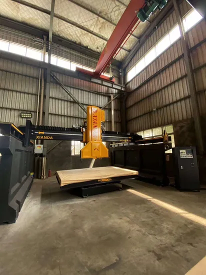 Four Column Middle Block Stone Cutting Machine for Marble and Granite