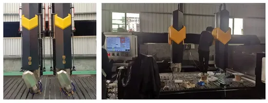 Xianda 4 Axis Arc Slab and Column Carving Machine