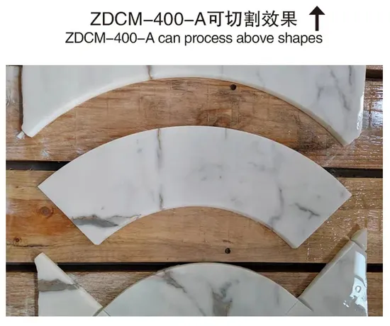 Xianda PLC 400 Laser Bridge Cutting Machine Saw Machine Stone Cutting Machine Auto Bridge Saw for Slab Sheet Board Cutter