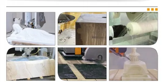 Advanced 5 Axis CNC Machine for Luxury Stone Projects