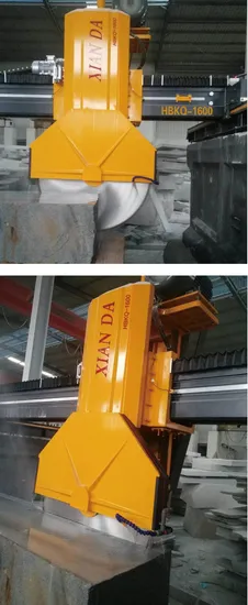 Heavy Middle Block Cutting Machine Cutting Thick Slab Curbstone Stone Cutting Machine