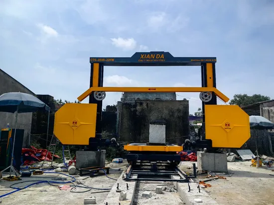 Xianda Four Wheels CNC Diamond Wire Saw Machine