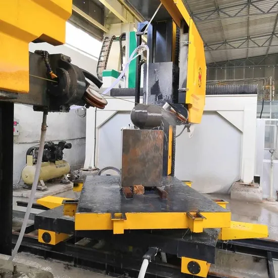 High-Speed 5-Axis CNC Diamond Wire Saw Machine for Precision Cutting of Stone
