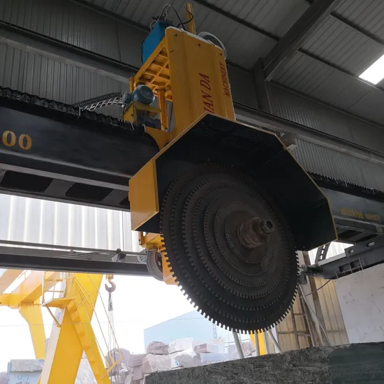 Granite Marble PLC Multi Bridge Saw Cutting Machine