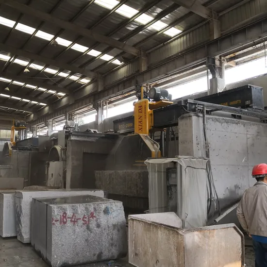Intelligent PLC Multi Bridge Saw Block Cutter Heavy Duty for Granite Marble Processing Plant