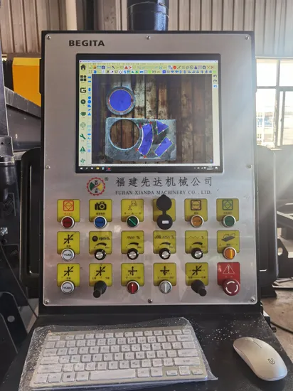 Marble Granite 5 Axis Bridge Cutting Machine for Special Shapes Visual Function