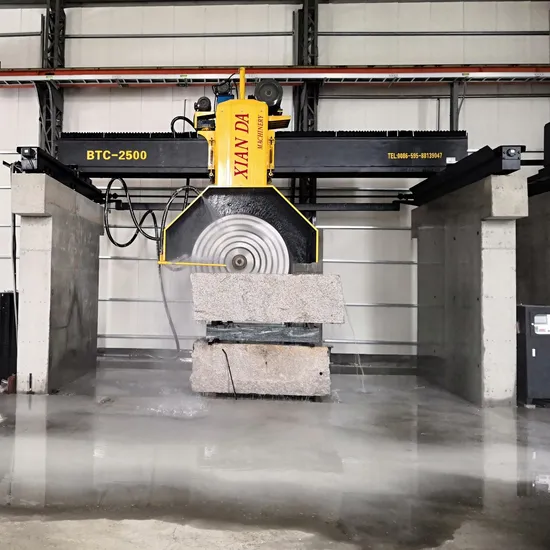 Industrial Multi Bridge Saw Block Cutting Machine with PLC for Granite Marble Block Cutting