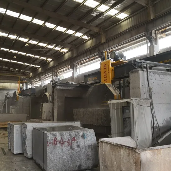 PLC Controlled Multi Bridge Saw Block Cutting Machine Granite Marble Stone Processing Equipment