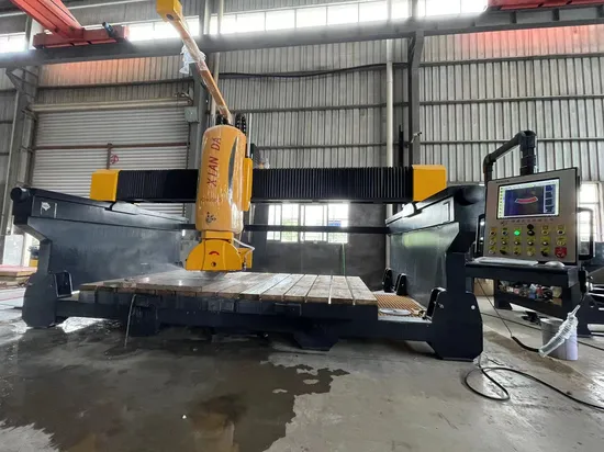 Professional Intelligent CAD Function Fully Automatic 5-Axis CNC Marble Granite Natural Stone Bridge Saw Cutting Machine/Xianda Machinery/Factory Manufacturer