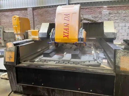 Bridge Type Linear Cutting and Milling Machine Machinery New Arrival PLC Stone Cutting Machine China Bridge Saw Type CNC Stone Cutting Machine for Granite Marb