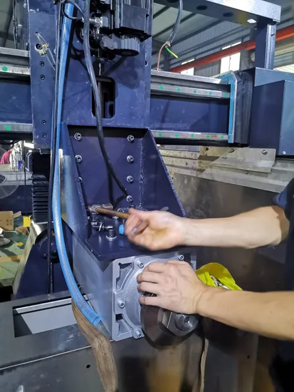 4 Axis Industrial CNC Stone Router Mill /3D Carving Engraving Machine / Column Carving Machine/Xianda