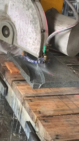 Italy Esa System Software Stone Cutting 5 Axis CNC Bridge Saw Machine for Marble Kitchen Countertop