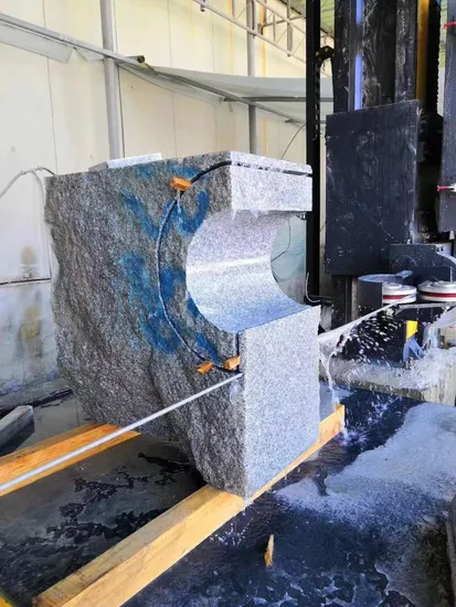 Xianda CNC Stone Cutting Machine Diamond Wire-Saw Trimming Machine Block Cutting Machine