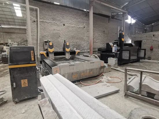 Xianda 4 Axis Arc Slab&Column Carving Machine for Engraving Marble Granite Stone Cutting Machine Factory