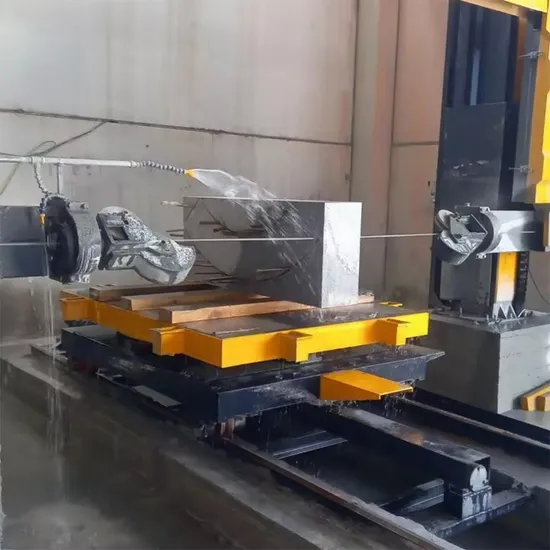 Servo-Controlled Efficient Stone Dividing Diamond Wire Saw Equipment for Stone Cutting