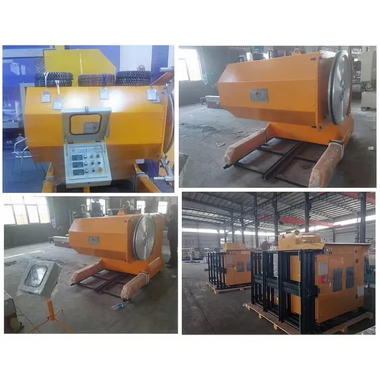 Quarry Stone Cutting Machine Block Cutter and Diamond Wire Rope Saw
