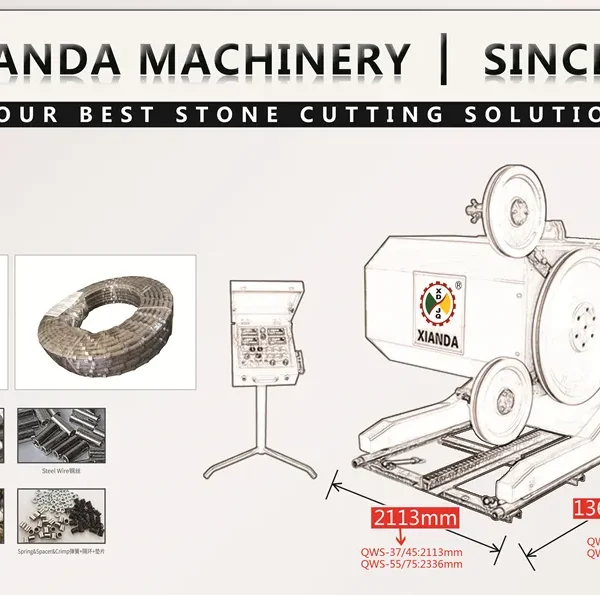 Wire Saw Machine for Stone Quarry