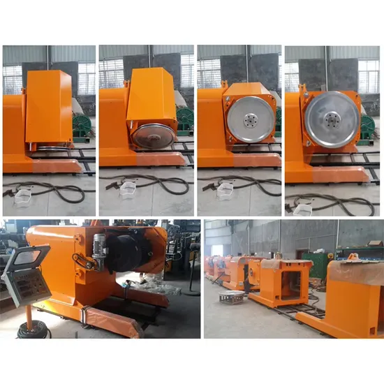 Diamond Wire Saw Machine Granite Marble Block Quarry Stone Cutting Machine