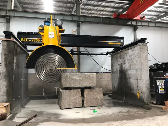 Btc-2200/2500/2800 Block Cutting Machine Specially Cutting Granite and Marble