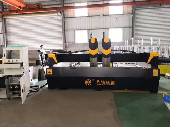 Two Spindles Planar Stone Carving Machine (Granite) Gem-1625/1825/2030-2D