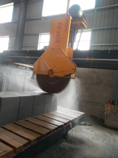 Heavy Type Middle Block Bridge Cutting Machine for Thick Slab Curbstone Hbkq-1400/1600