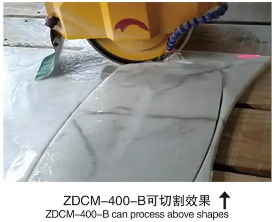 Xianda PLC 400 Laser Bridge Cutting Machine Saw Machine Stone Cutting Machine Auto Bridge Saw for Slab Sheet Board Cutter