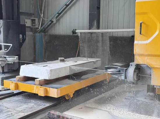 CNC Block Saw for Wire Diamond Wire Cutting Saw Curve Shape Stone Slab Processing Machine