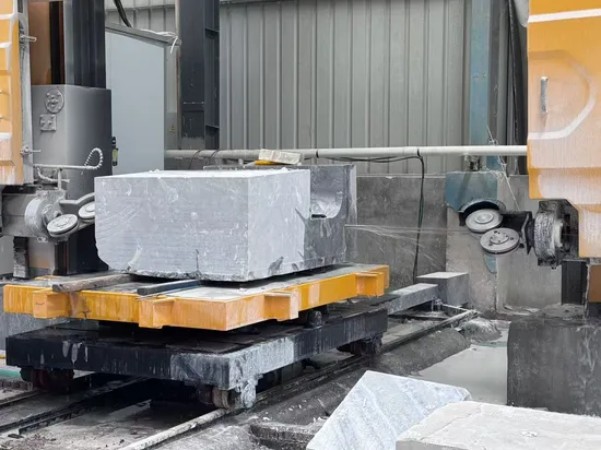 CNC Diamond Wire Saw Machine for Granite Marble Concrete Block Stone Cutting