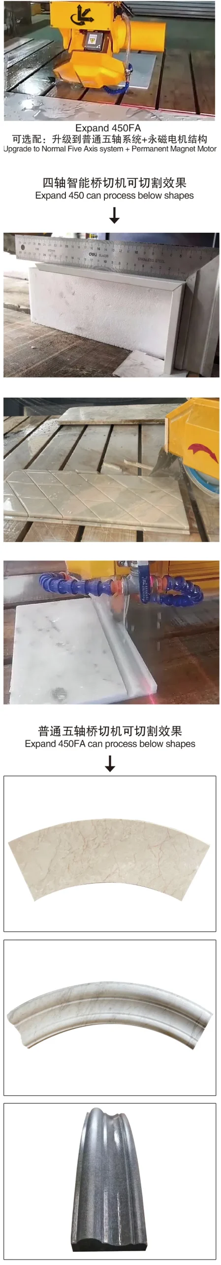 4 Axis Bridge Stone Cutting Machine Online Shopping Automatic Granite Marble Black
