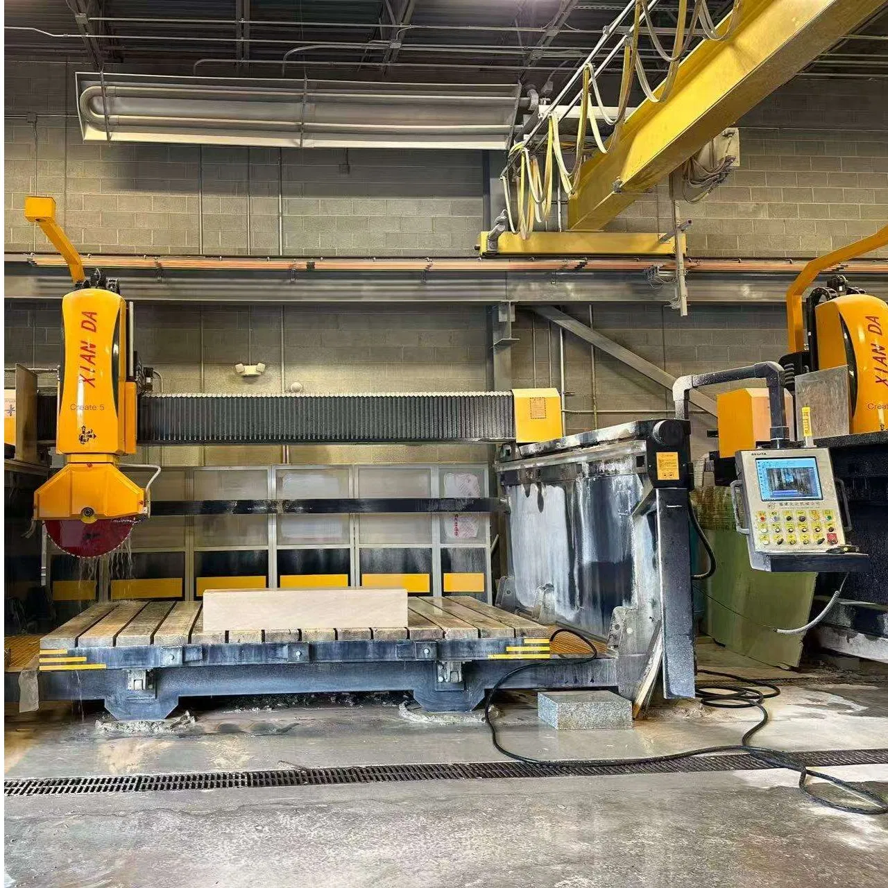 5 Axis CNC Bridge Saw - Heavy Duty and High Precision