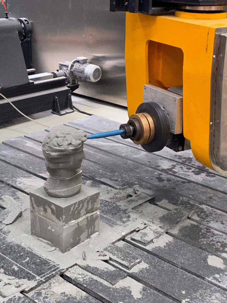Advanced 5 Axis CNC Machine for Luxury Stone Projects