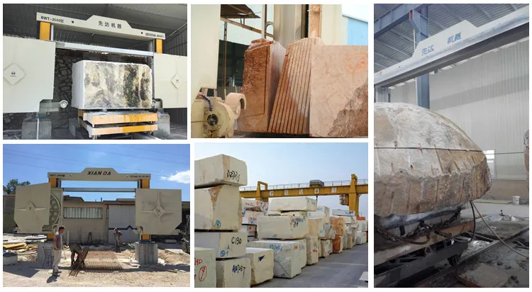 Big Block Dressing Diamond Wire Saw Machine