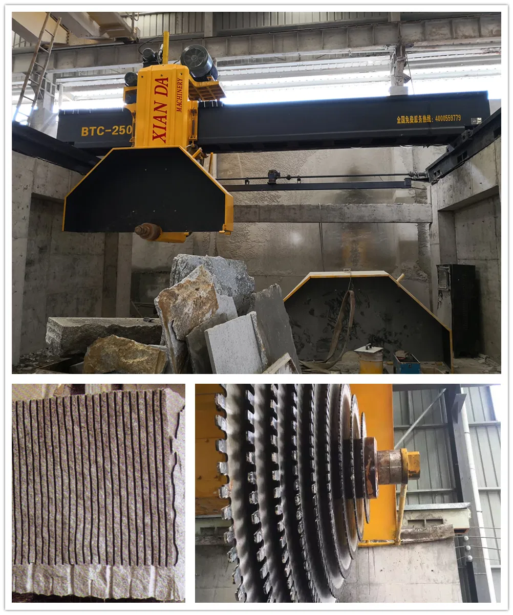 Block Cutting Bridge Machine for Processing Marble Granite