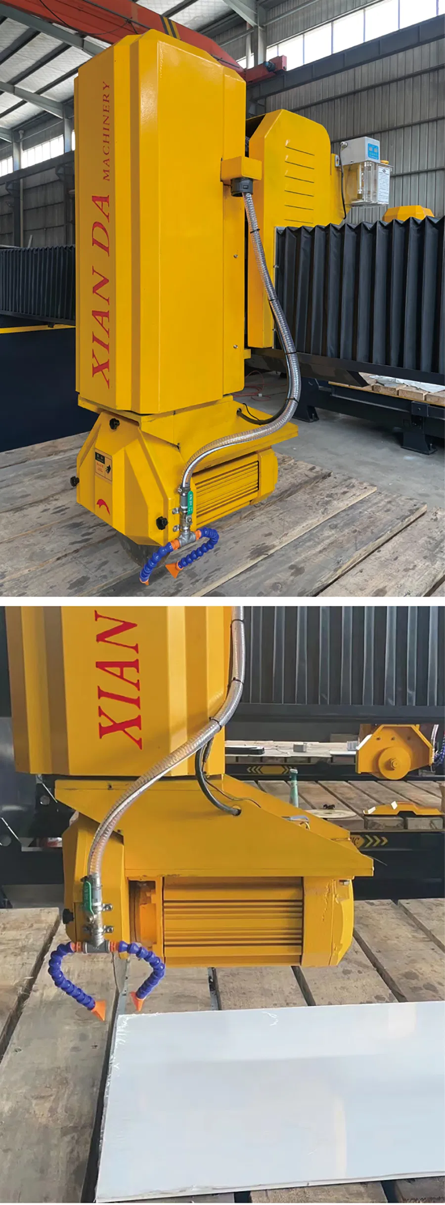 Bridge Integrated Infrared Stone Cutting Machinezdh-400SL. 45 Degree Chamfered Machine Head