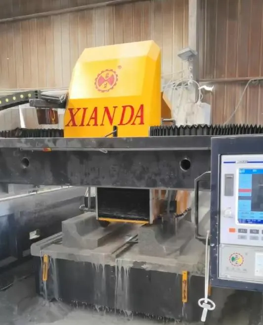 Bridge Type Linear Cutting and Milling Machine Machinery New Arrival PLC Stone Cutting Machine China Bridge Saw Type CNC Stone Cutting Machine for Granite Marb