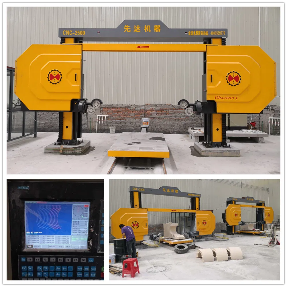 CNC-2500 Diamond Single Wire Stone Cutting Machine for Marble and Granite