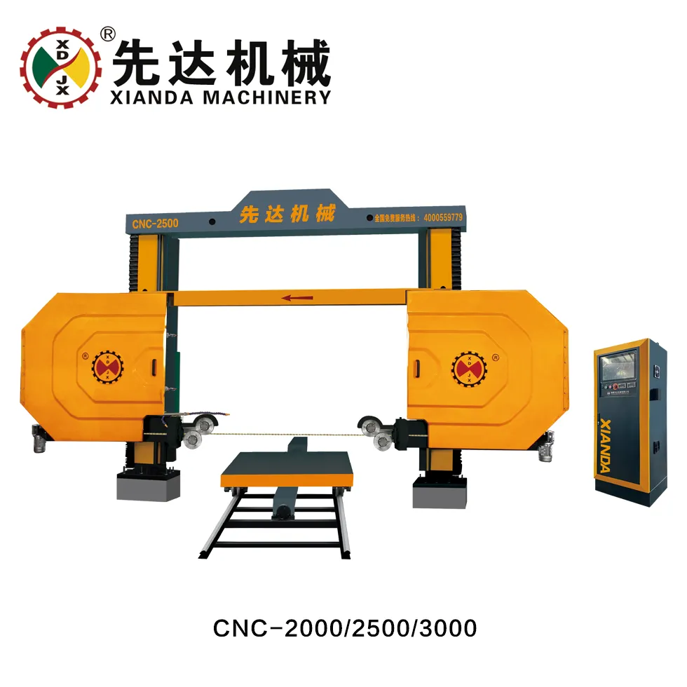 CNC Diamond Wire Saw Granite Marble Cutting Machine