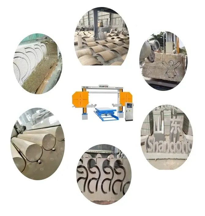 CNC Diamond Wire Saw Machine for Vietnam Market Stone Profiling Equipment