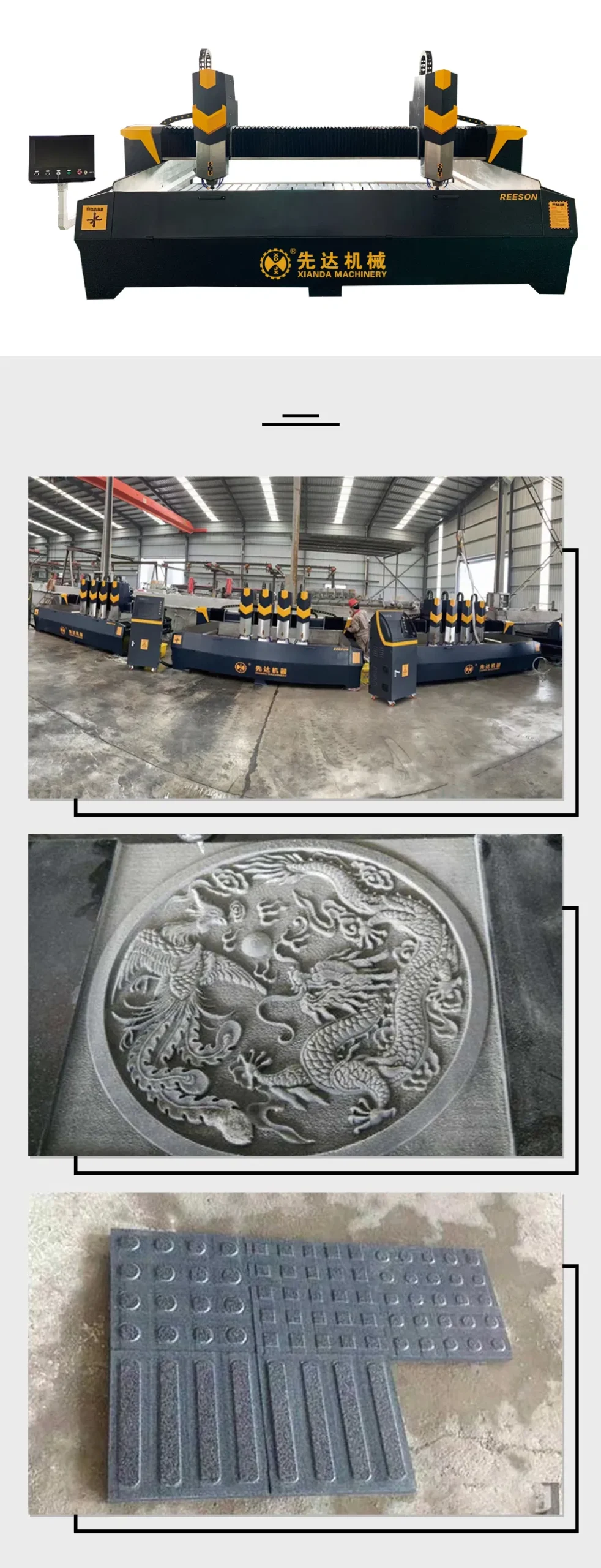 CNC Routern Marble CNC Stone Diamond Engraving Machine Pem-2515-2D/3D&Pem-3015-3D/4D