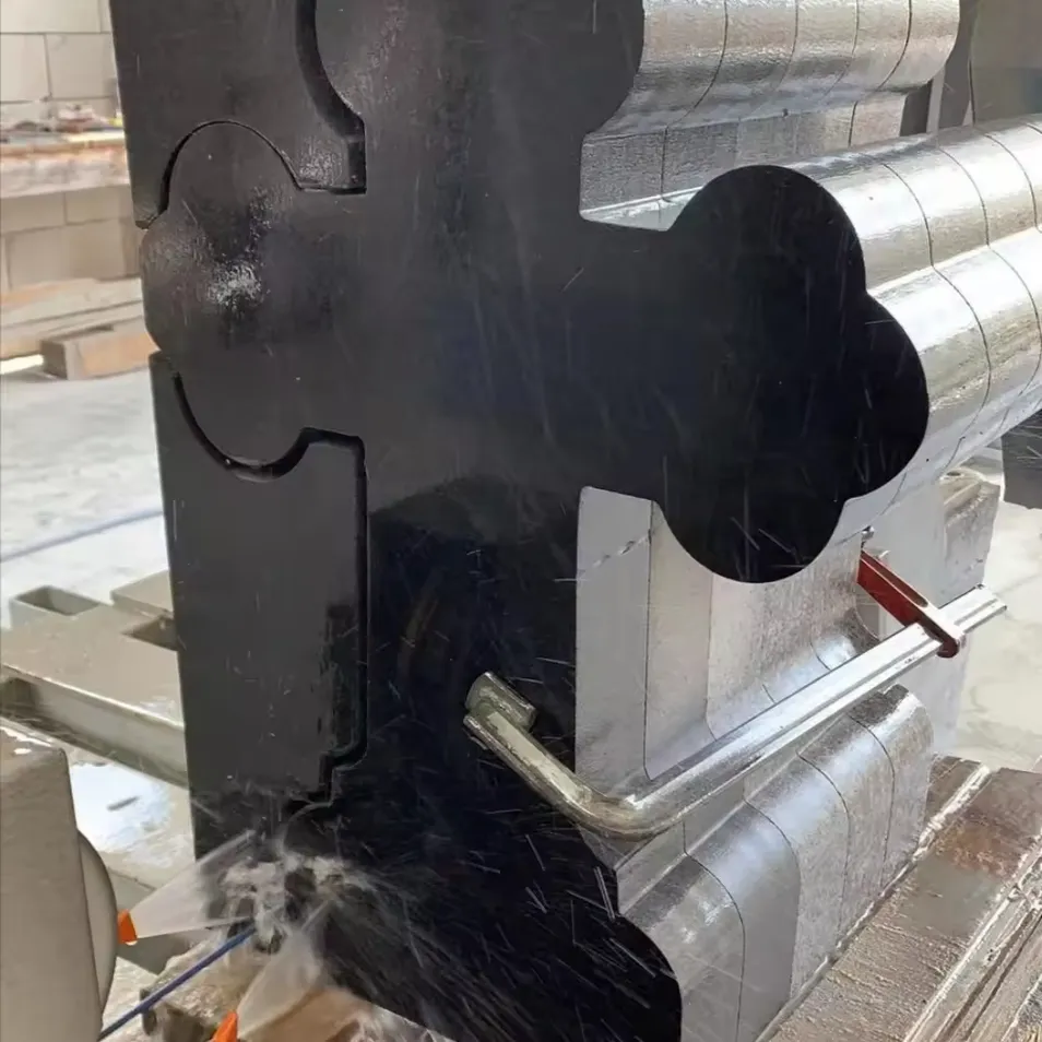 CNC Tombstone Profiling Diamond Wire Saw Machine for Russia Stone Processing Market